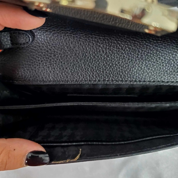 Karl Lagerfeld Paris crossbody black mini bag - Picture 8 of 12